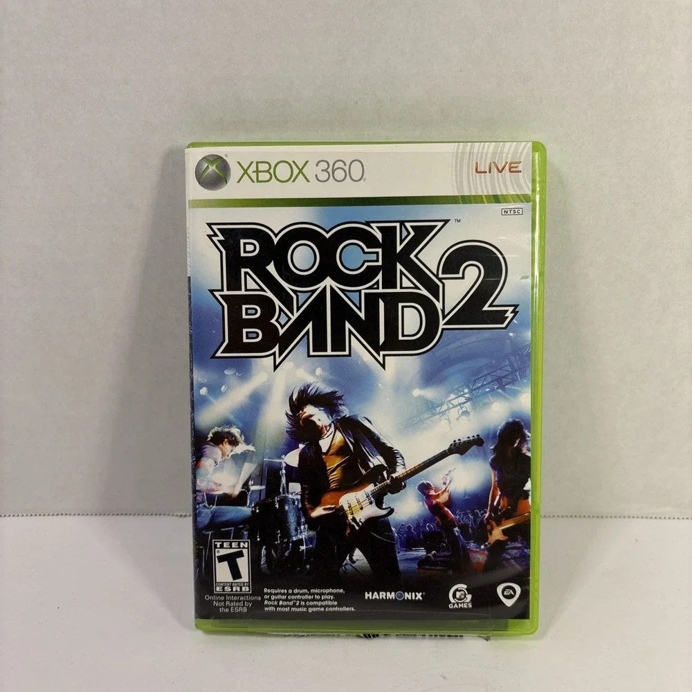 Rock Band 2 Xbox 360 Music Rhythm Game CIB Tested